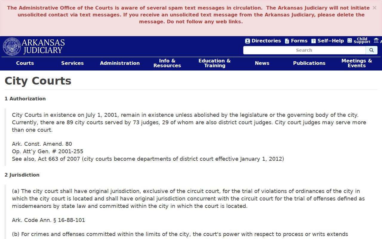 Franklin County bench warrants within Arkansas city court departments